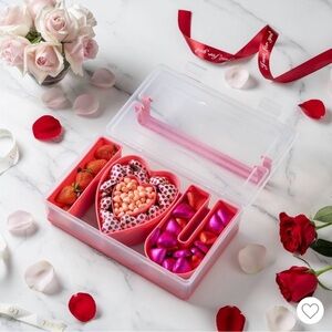 I ❤️ U candy storage container